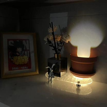 Cactus Wall Lamp Projection Night Light 