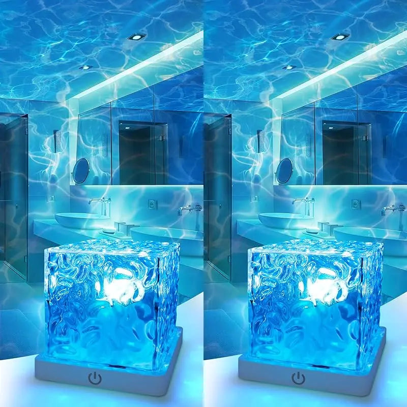 Relaxing Ocean Wave Multi-Colour Shower Light