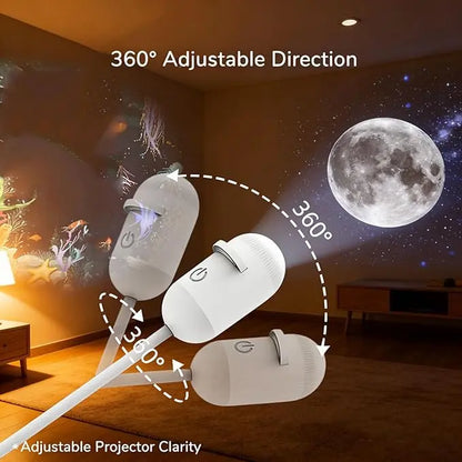 Galaxy Projector, Dual-Mode Night Light