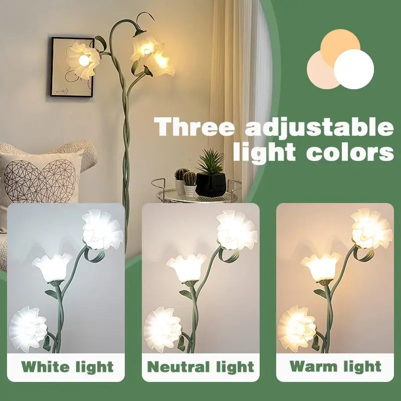 Flower Design Table Lamp