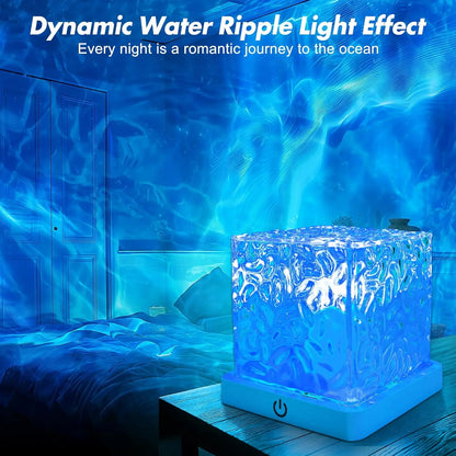 Relaxing Ocean Wave Multi-Colour Shower Light