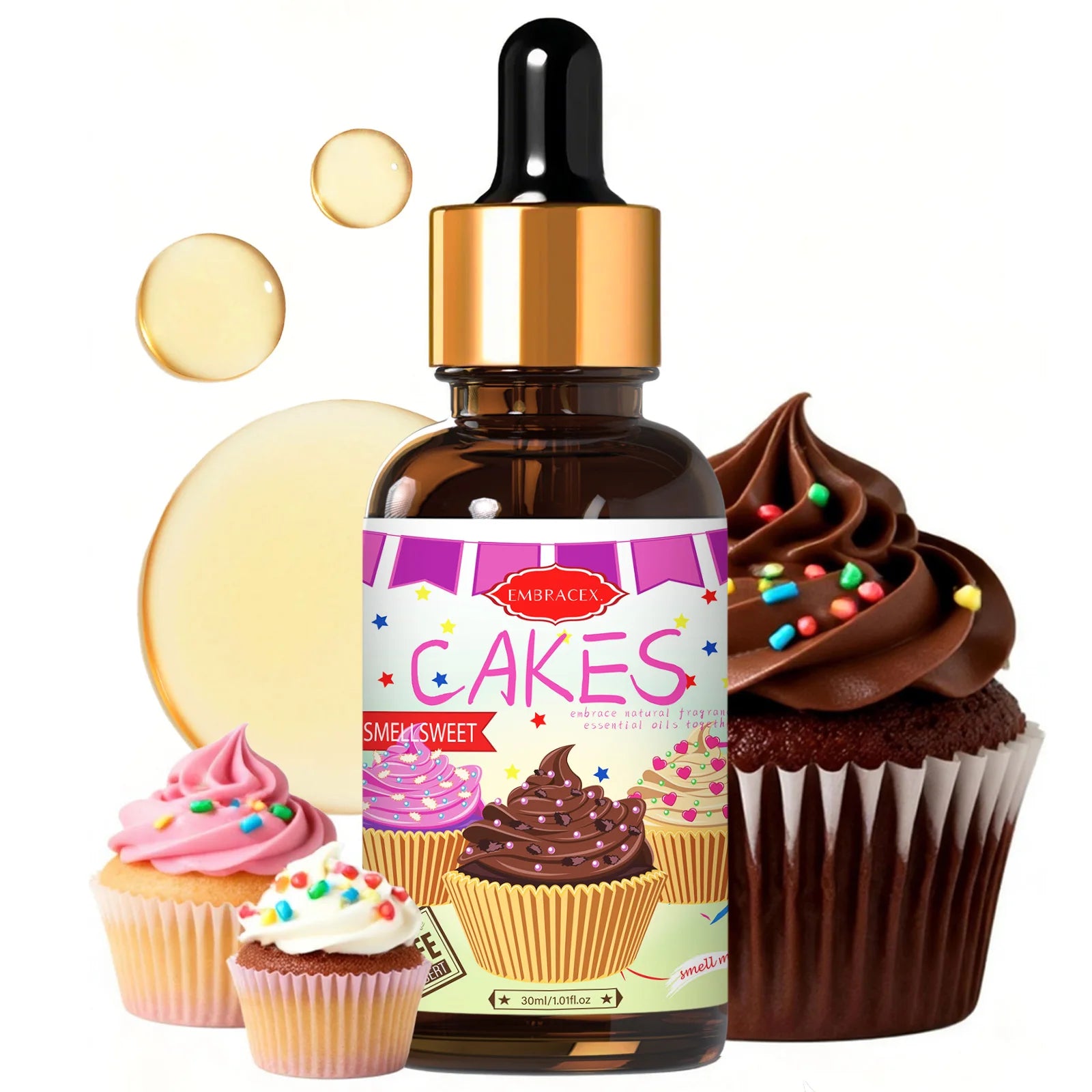 Essential Oil Long Lasting Fragrance for Aromatherapy Skin Care Massage Relaxation 