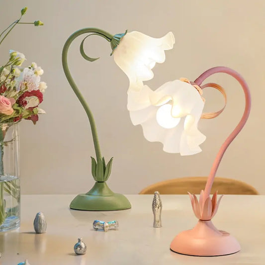 Flower Design Table Lamp