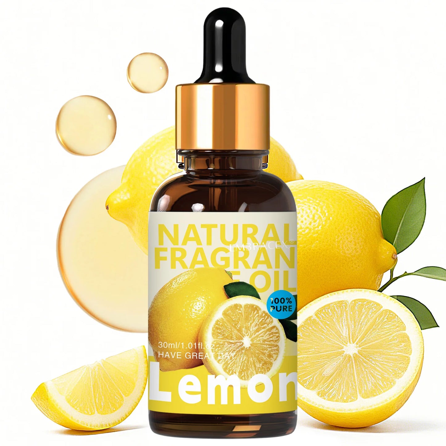 Essential Oil Long Lasting Fragrance for Aromatherapy Skin Care Massage Relaxation 