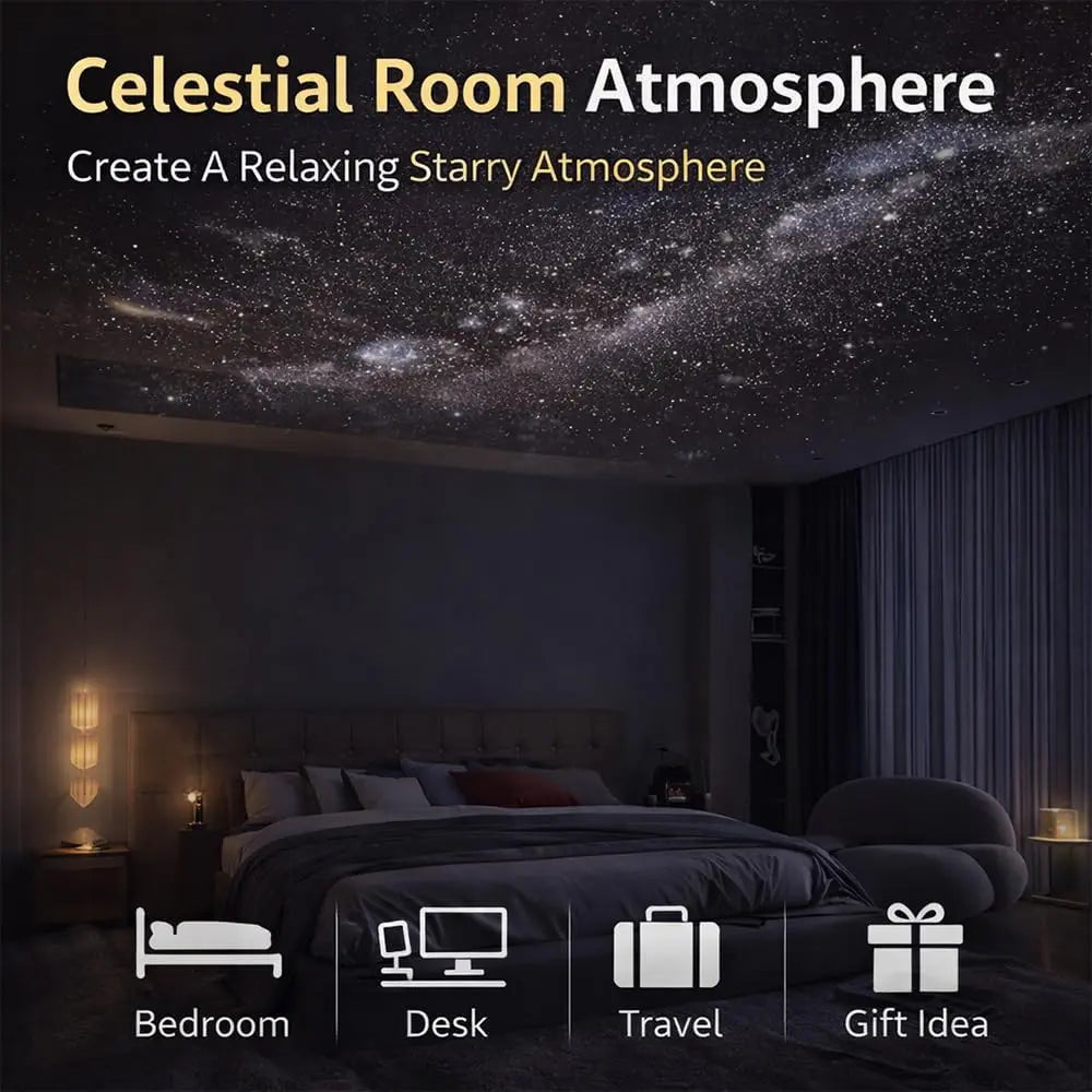 Galaxy Projector, Dual-Mode Night Light