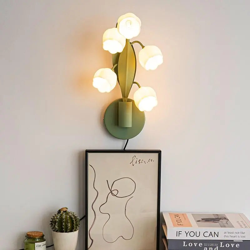Flower Design Table Lamp