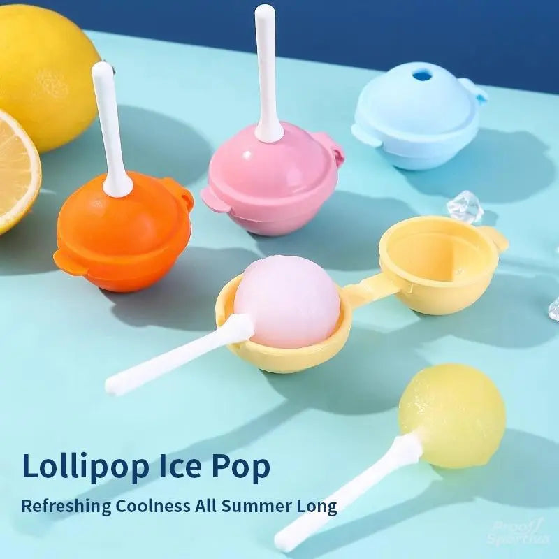 Silicone Popsicle Molds Set (6/10 Pieces) - Reusable Ice Cream and Lollipop Maker for Kids, Ideal Kitchen Accessory and Party Gift