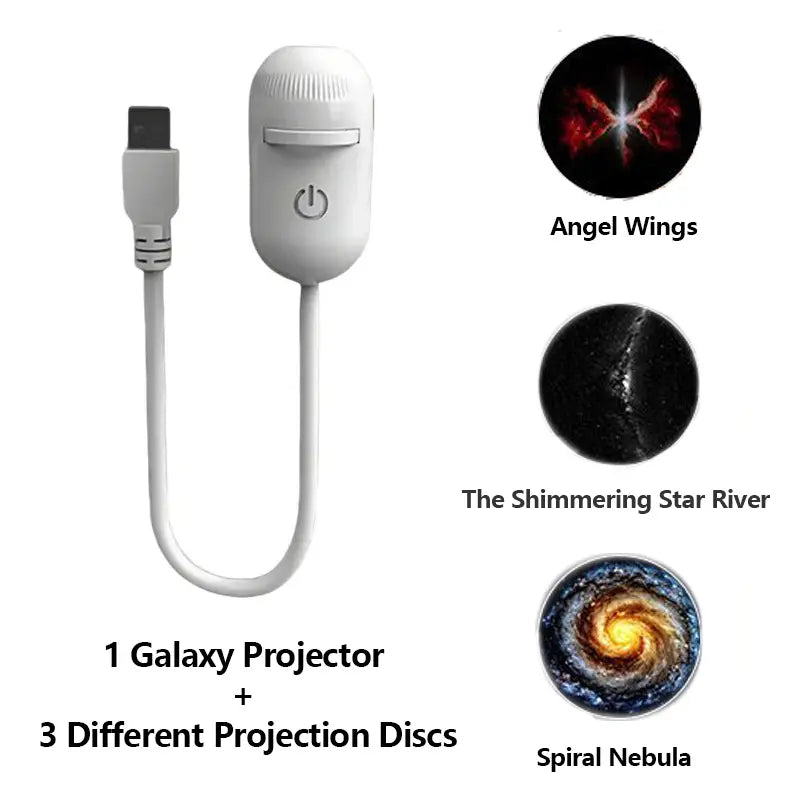 Galaxy Projector, Dual-Mode Night Light