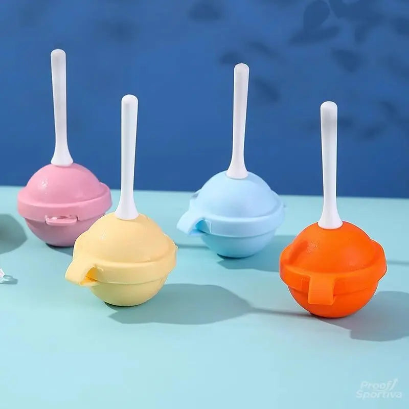 Silicone Popsicle Molds Set (6/10 Pieces) - Reusable Ice Cream and Lollipop Maker for Kids, Ideal Kitchen Accessory and Party Gift