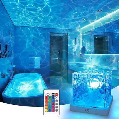 Relaxing Ocean Wave Multi-Colour Shower Light