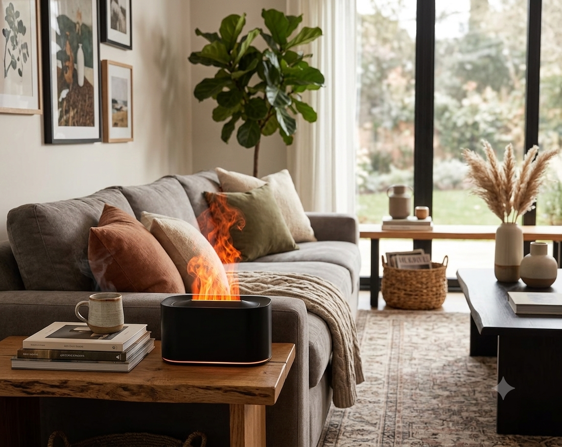Transform Your Space with the Seven-Colour Aromatherapy Humidifier