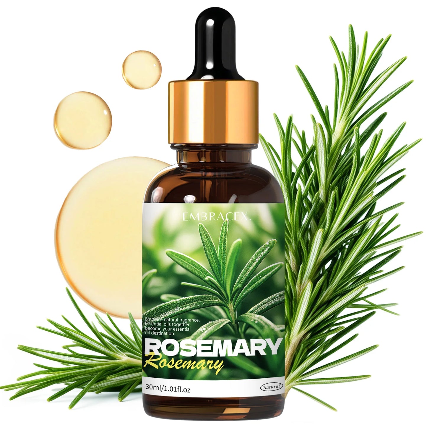 Essential Oil Long Lasting Fragrance for Aromatherapy Skin Care Massage Relaxation 