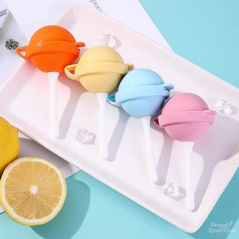 Silicone Popsicle Molds Set (6/10 Pieces) - Reusable Ice Cream and Lollipop Maker for Kids, Ideal Kitchen Accessory and Party Gift