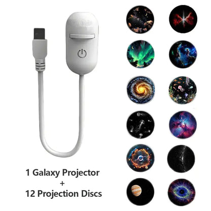 Galaxy Projector, Dual-Mode Night Light