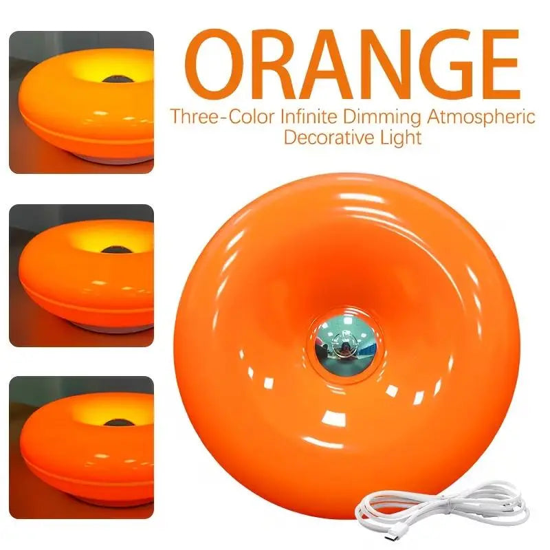 Orange Donut Mood Lamp
