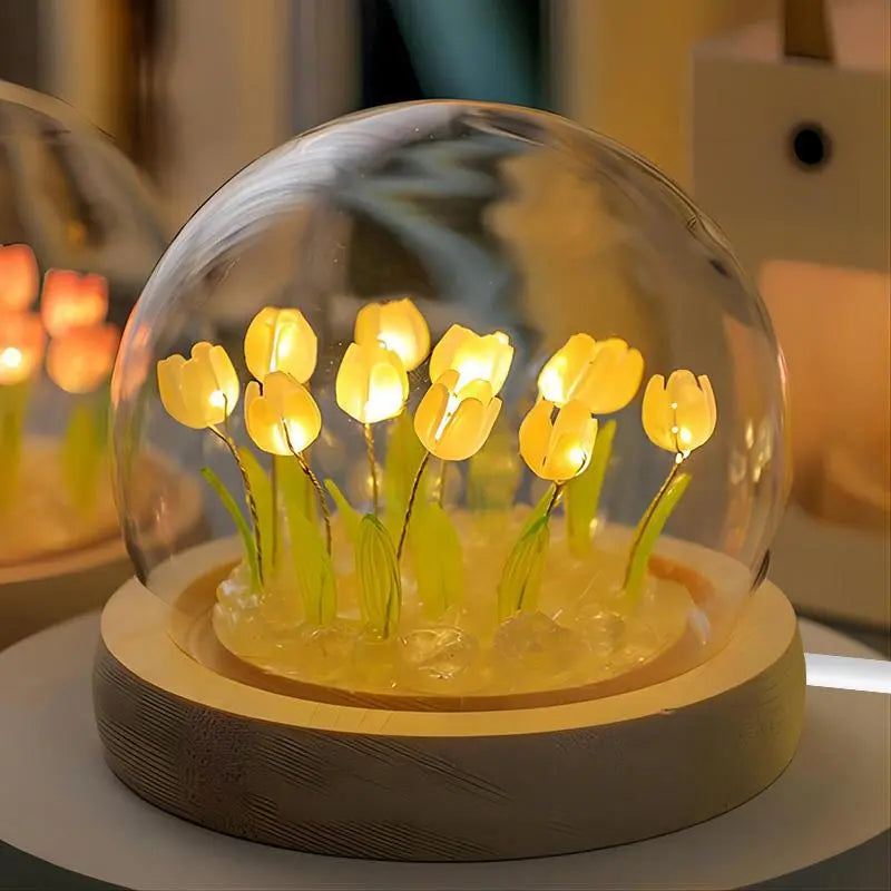 Tulip Shaped Night Light for Bedroom